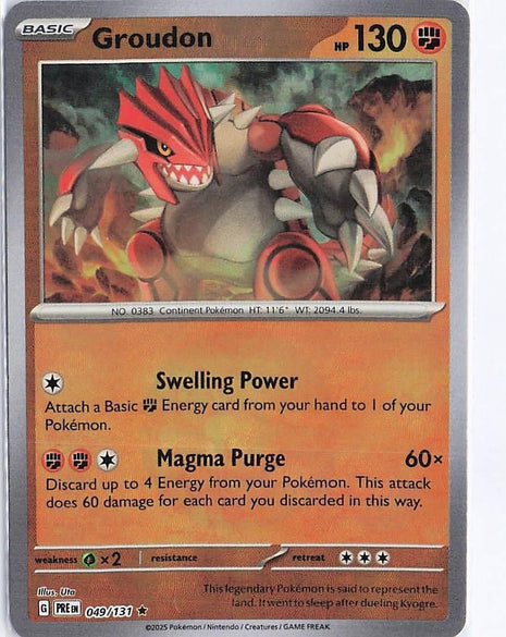Groudon 049/131 (Pokeball)