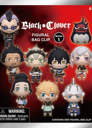 Black Clover - Series 1: 3D Character Bag Clip Blind Bag