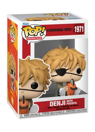 Chainsaw Man - Denji With Pochita #1971 Funko Pop!