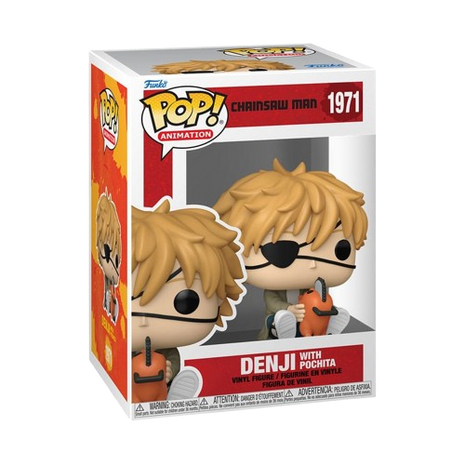 Chainsaw Man - Denji With Pochita #1971 Funko Pop!