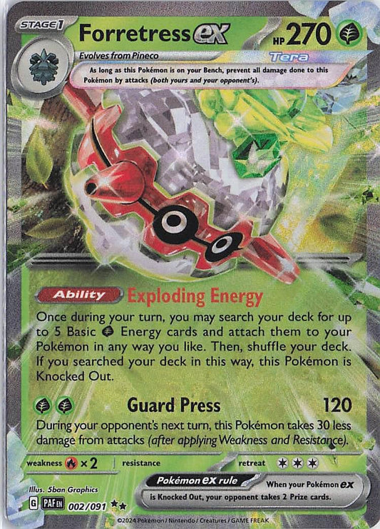 Forretress ex 002/091