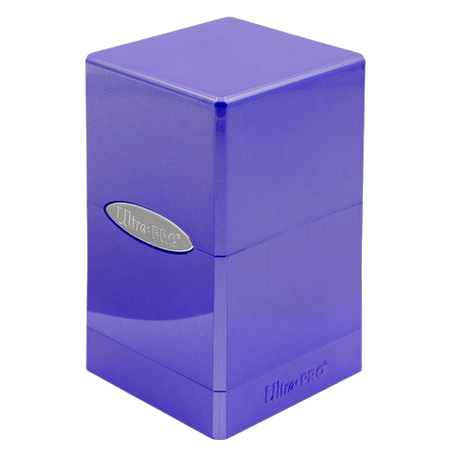 Ultra Pro - Hi-Gloss Amethyst Satin Tower Deck Box