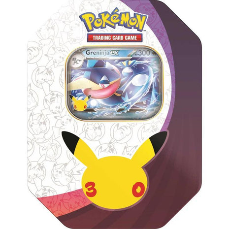 Pokemon - 30th Celebration Greninja ex Tin