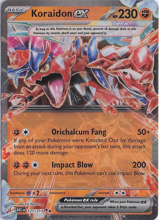 Koraidon ex 121/217
