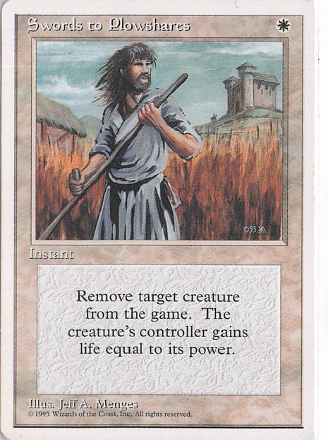 Swords To Plowshares (4th)