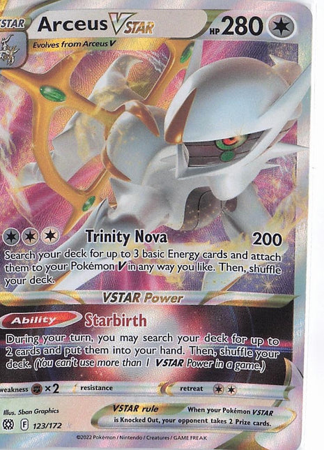 Arceus VSTAR 123/172