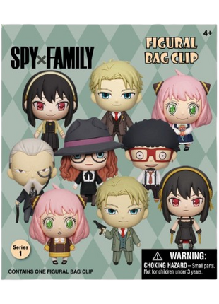 Spy x Family - Series 1: 3D Character Bag Clip Blind Bag