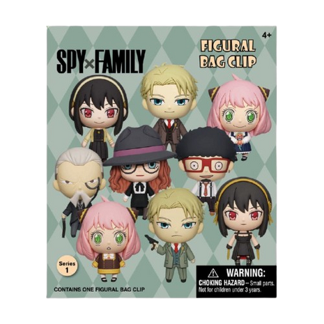 Spy x Family - Series 1: 3D Character Bag Clip Blind Bag