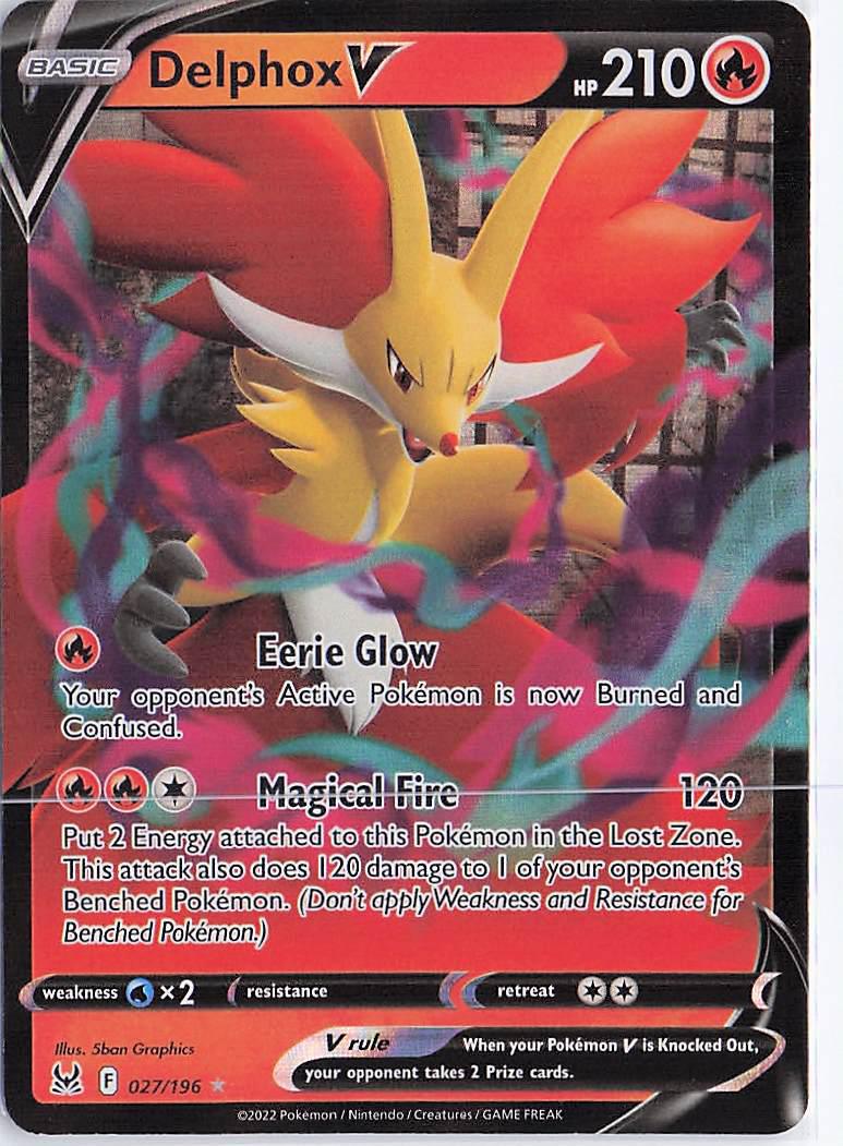 Delphox V 027/196