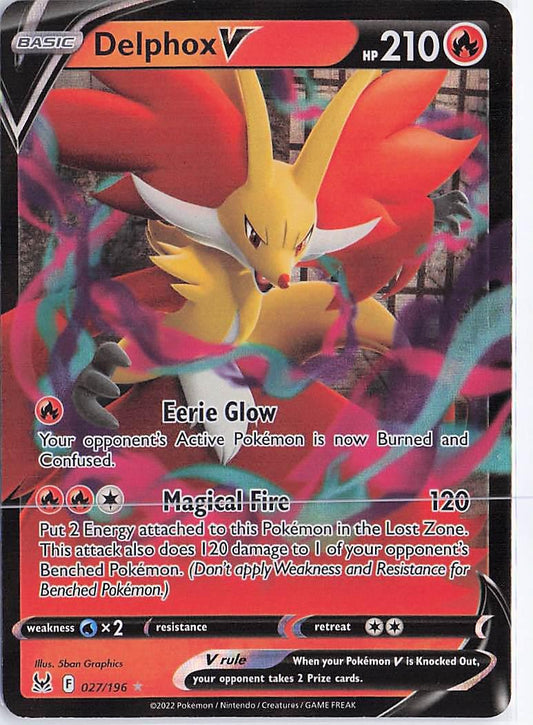 Delphox V 027/196