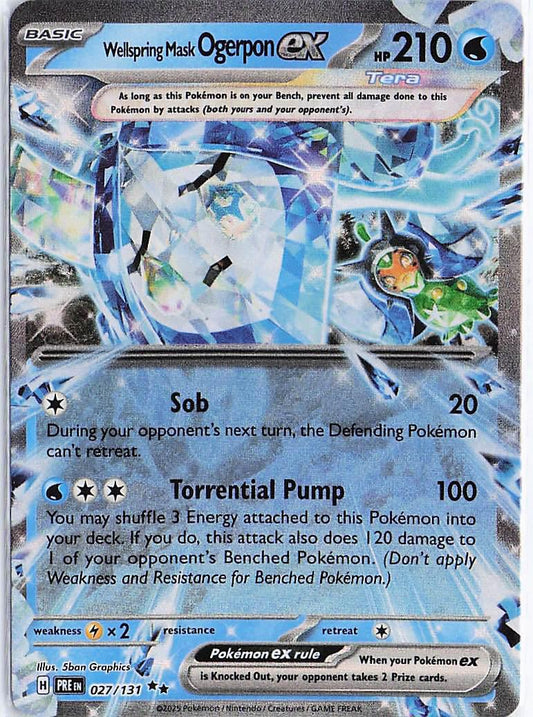 Wellspring Mask Ogerpon ex 027/131