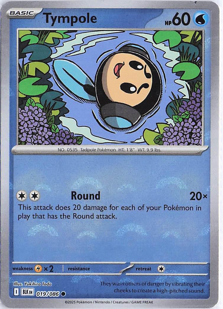 Tympole 019/086 (Pokeball)