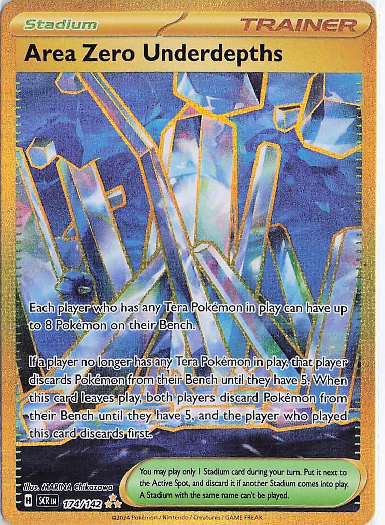 Area Zero Underdepths 174/142