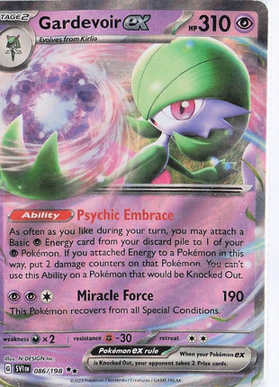Gardevoir ex 086/198