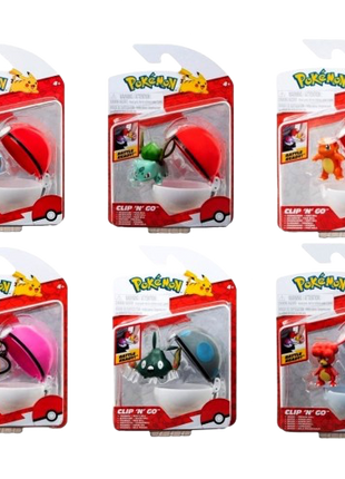Pokemon - Single Clip 'N' Go Assorted Figure