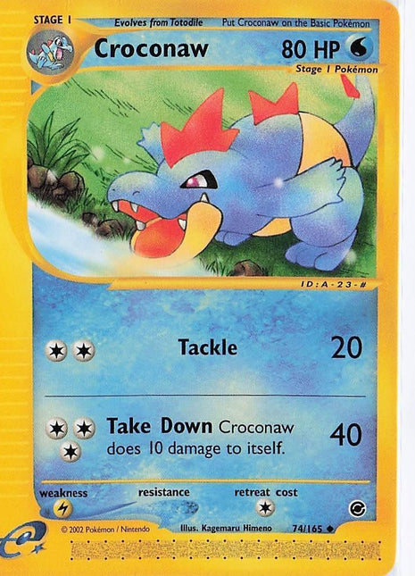 Croconaw 74/165