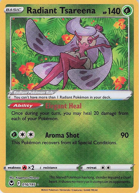 Radiant Tsareena 016/195