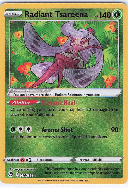 Radiant Tsareena 016/195