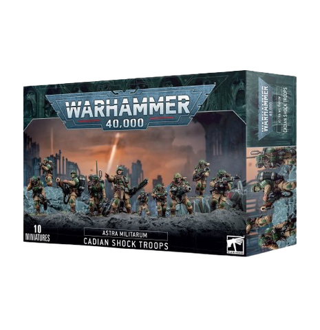 Warhammer: 40K - Astra Militarium: Cadian Shock Troops