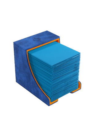 Gamegenic - Blue/Orange Exclusive Watchtower 100+ XL Convertible Deck Box