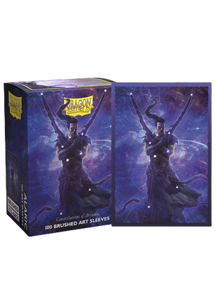 Dragon Shield - Brushed Art Constellations of Alaric Sleeves (100)