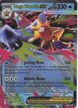 Mega Starmie ex 021/088