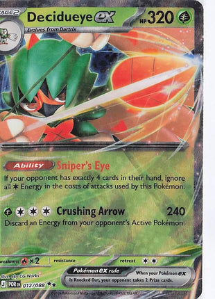 Decidueye ex 012/088