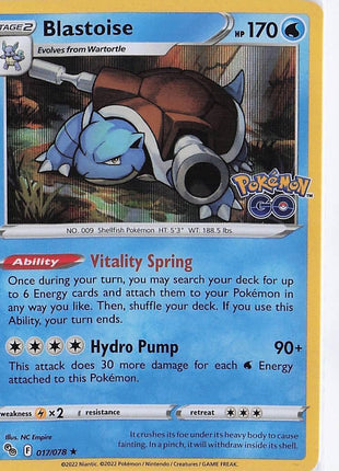 Blastoise 017/078 (H)
