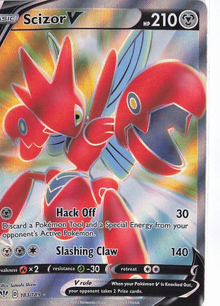 Scizor V 183/189