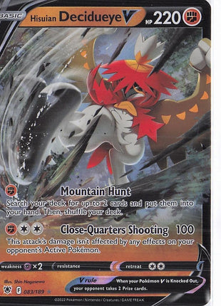 Hisuian Decidueye V 083/189