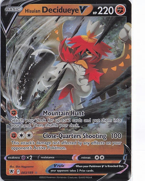 Hisuian Decidueye V 083/189