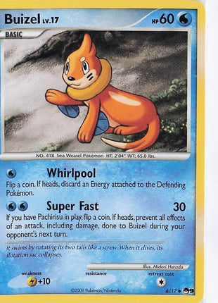 Buizel LV.17 6/17