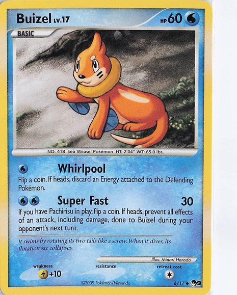 Buizel LV.17 6/17