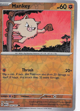 Mankey 056/165 (RH)