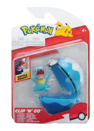 Pokemon - Totodile Clip 'N' Go Figure