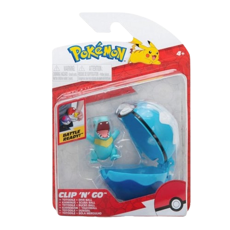 Pokemon - Totodile Clip 'N' Go Figure