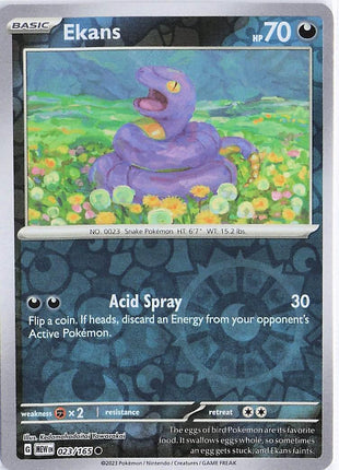 Ekans 023/165 (RH)