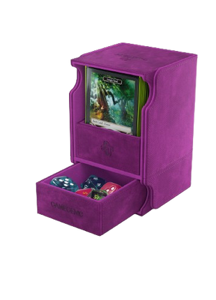 Gamegenic - Purple Watchtower 100+ XL Convertible Deck Box