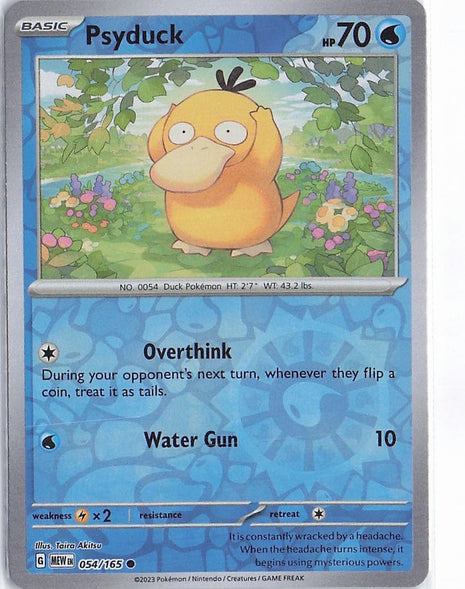 Psyduck 054/165 (RH)