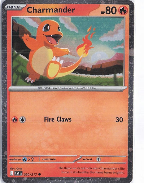 Charmander Cosmic Holo 020/217