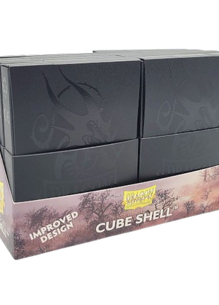 Dragon Shield - Shadow Black Cube Shell (8 Pack)