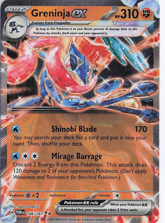 Greninja ex 106/167