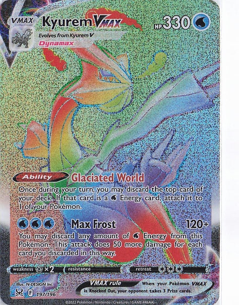 Kyurem VMAX 197/196