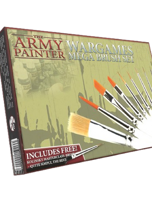 The Army Painter - Wargames Mega Brush Set