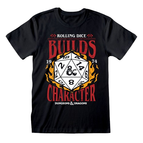 Dungeons & Dragons - Builds Character T-Shirt