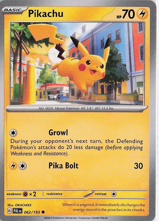 Pikachu 062/193