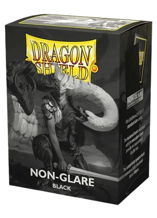 Dragon Shield - Non-Glare Black Matte Sleeves (100)
