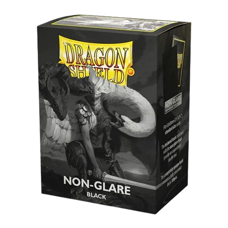 Dragon Shield - Non-Glare Black Matte Sleeves (100)