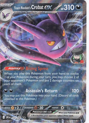 Team Rocket's Crobat ex 122/182