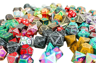 Mystery Dice Goblin - Mystery Metal Polyhedral Dice Set